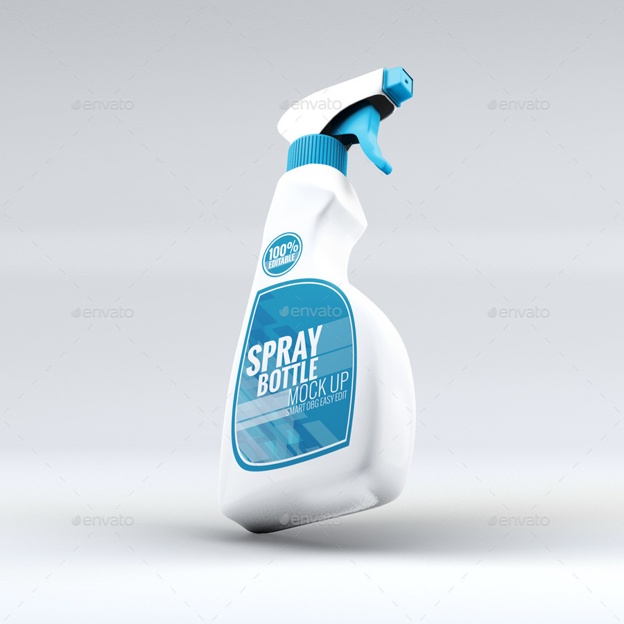 Spray Bottle MockUp, Graphics GraphicRiver